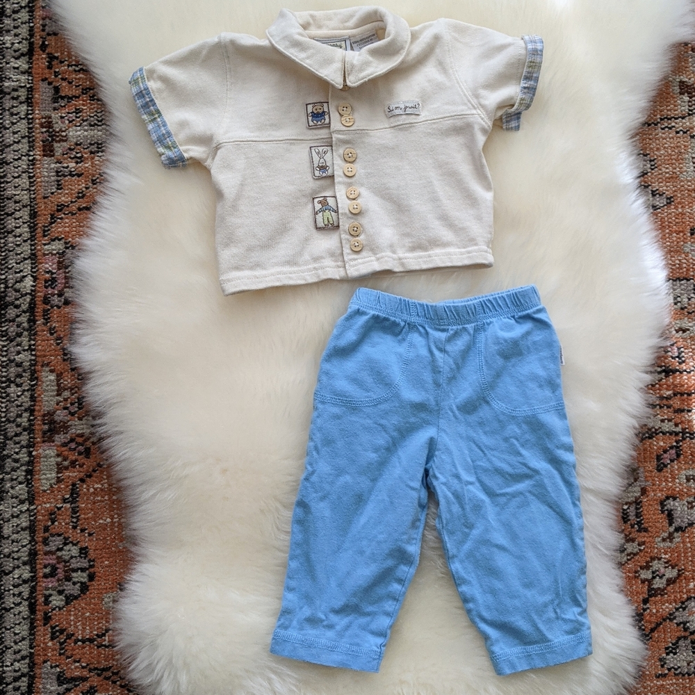 ☮️Vintage Lullaby Club Top + Pants by Onesies